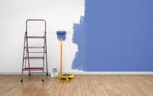 How often should you repaint interior walls?