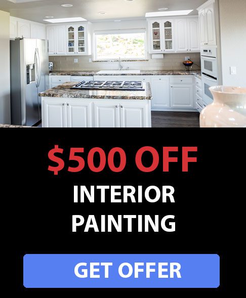 $500 Off Interior Painting