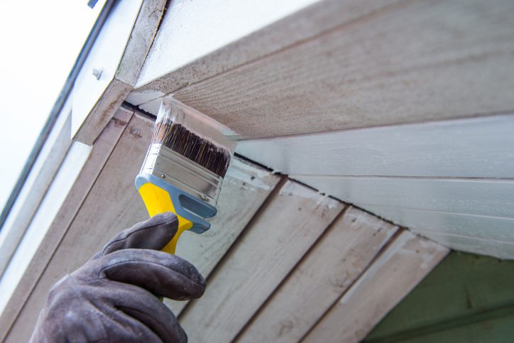 Exterior House Painting in Winter