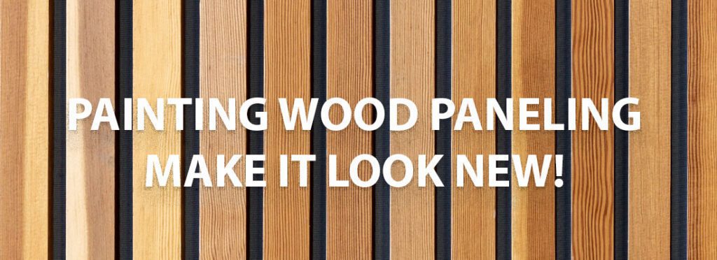 Painting Wood Paneling