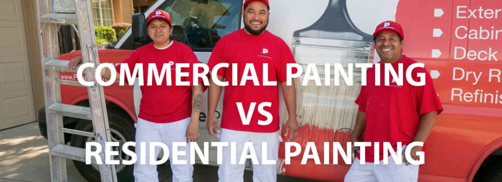 Commercial Painting vs Residential Painting